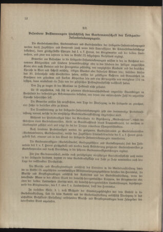 Verordnungsblatt für das Kaiserlich-Königliche Heer 19121008 Seite: 16