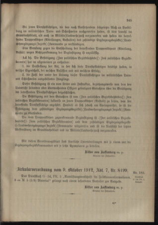 Verordnungsblatt für das Kaiserlich-Königliche Heer 19121012 Seite: 3