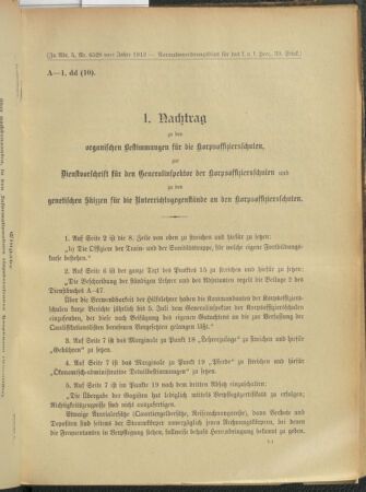 Verordnungsblatt für das Kaiserlich-Königliche Heer 19121109 Seite: 15