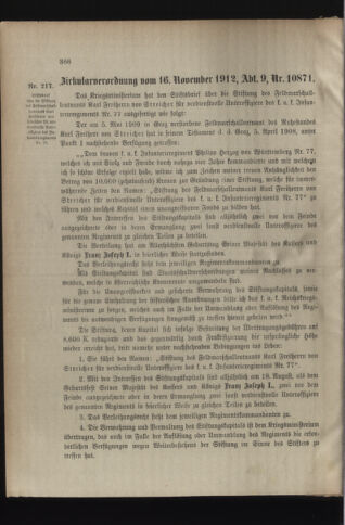 Verordnungsblatt für das Kaiserlich-Königliche Heer 19121123 Seite: 4