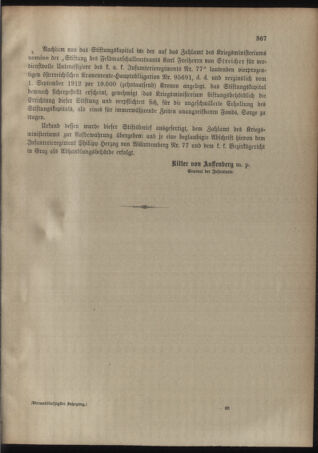 Verordnungsblatt für das Kaiserlich-Königliche Heer 19121123 Seite: 5