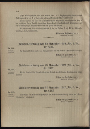 Verordnungsblatt für das Kaiserlich-Königliche Heer 19121130 Seite: 2