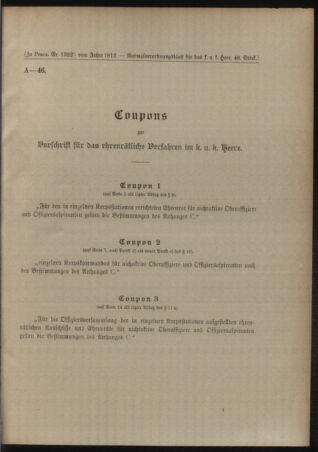 Verordnungsblatt für das Kaiserlich-Königliche Heer 19121221 Seite: 5