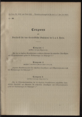 Verordnungsblatt für das Kaiserlich-Königliche Heer 19121221 Seite: 7