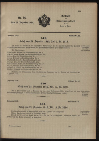 Verordnungsblatt für das Kaiserlich-Königliche Heer 19121228 Seite: 1