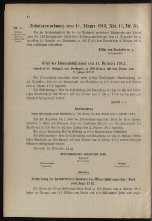 Verordnungsblatt für das Kaiserlich-Königliche Heer 19130118 Seite: 2