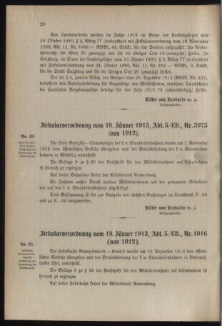 Verordnungsblatt für das Kaiserlich-Königliche Heer 19130125 Seite: 6