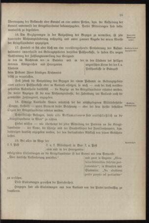 Verordnungsblatt für das Kaiserlich-Königliche Heer 19130204 Seite: 19