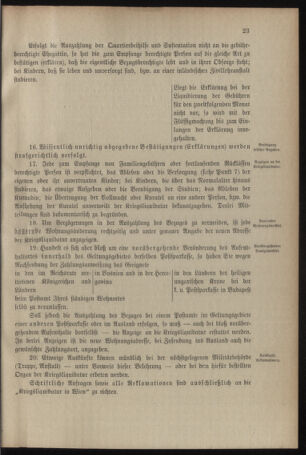 Verordnungsblatt für das Kaiserlich-Königliche Heer 19130204 Seite: 27