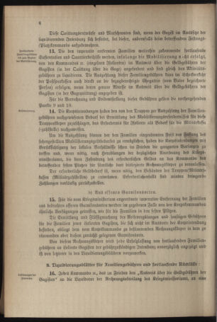 Verordnungsblatt für das Kaiserlich-Königliche Heer 19130204 Seite: 42