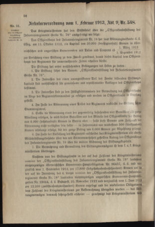 Verordnungsblatt für das Kaiserlich-Königliche Heer 19130208 Seite: 2