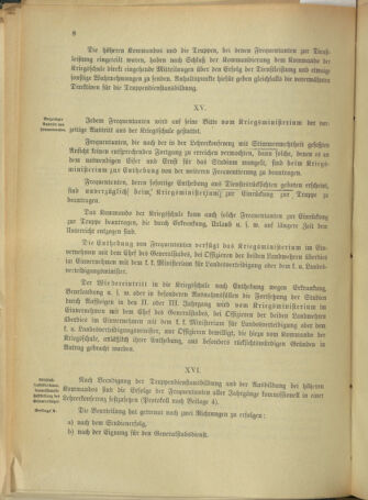 Verordnungsblatt für das Kaiserlich-Königliche Heer 19130208 Seite: 20