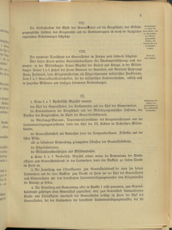 Verordnungsblatt für das Kaiserlich-Königliche Heer 19130208 Seite: 9