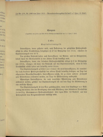 Verordnungsblatt für das Kaiserlich-Königliche Heer 19130301 Seite: 5