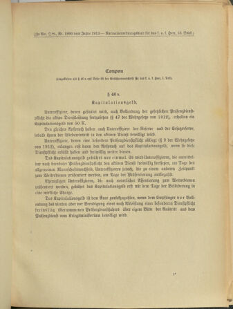 Verordnungsblatt für das Kaiserlich-Königliche Heer 19130301 Seite: 7