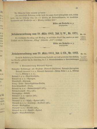 Verordnungsblatt für das Kaiserlich-Königliche Heer 19130405 Seite: 3