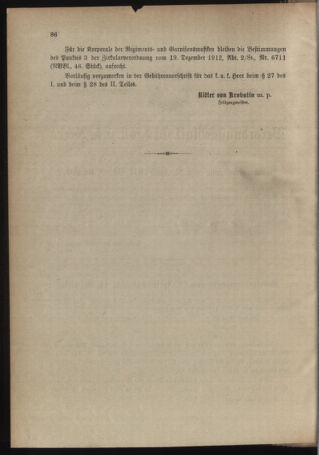 Verordnungsblatt für das Kaiserlich-Königliche Heer 19130426 Seite: 2