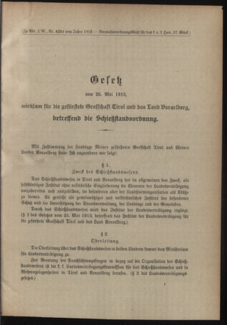 Verordnungsblatt für das Kaiserlich-Königliche Heer 19130531 Seite: 11