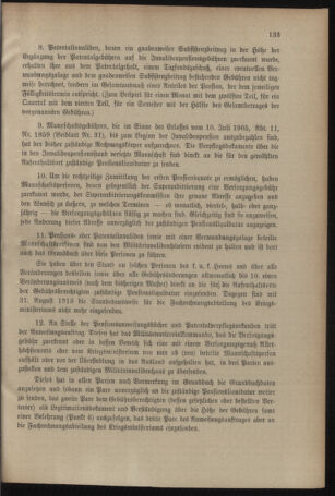 Verordnungsblatt für das Kaiserlich-Königliche Heer 19130719 Seite: 5