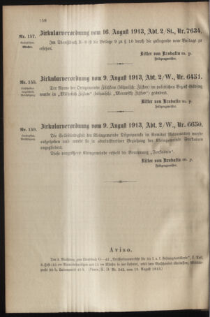 Verordnungsblatt für das Kaiserlich-Königliche Heer 19130823 Seite: 2