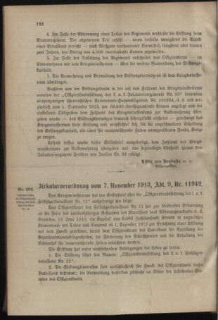 Verordnungsblatt für das Kaiserlich-Königliche Heer 19131114 Seite: 4