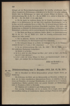 Verordnungsblatt für das Kaiserlich-Königliche Heer 19131220 Seite: 2