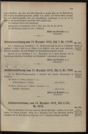 Verordnungsblatt für das Kaiserlich-Königliche Heer 19131220 Seite: 3