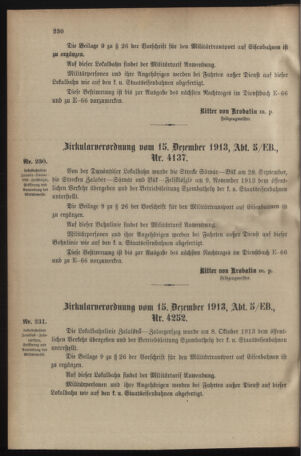 Verordnungsblatt für das Kaiserlich-Königliche Heer 19131220 Seite: 4