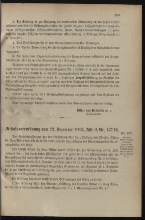 Verordnungsblatt für das Kaiserlich-Königliche Heer 19131220 Seite: 7