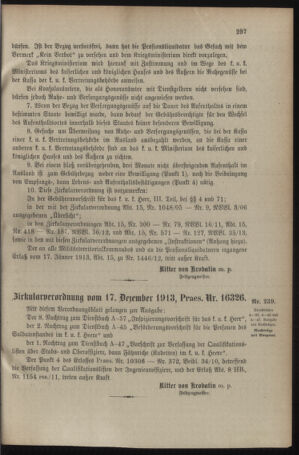 Verordnungsblatt für das Kaiserlich-Königliche Heer 19131227 Seite: 3