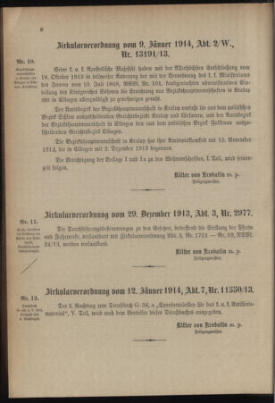 Verordnungsblatt für das Kaiserlich-Königliche Heer 19140117 Seite: 2