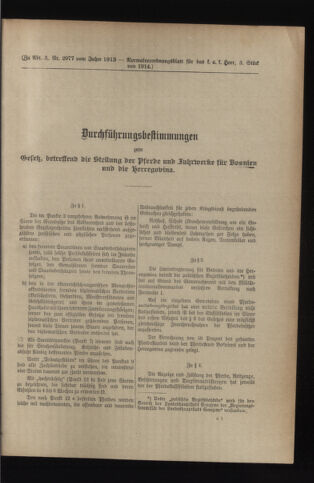 Verordnungsblatt für das Kaiserlich-Königliche Heer 19140117 Seite: 87