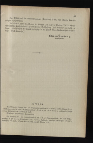 Verordnungsblatt für das Kaiserlich-Königliche Heer 19140307 Seite: 3