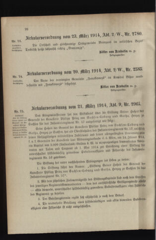 Verordnungsblatt für das Kaiserlich-Königliche Heer 19140328 Seite: 2