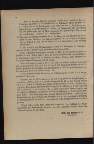 Verordnungsblatt für das Kaiserlich-Königliche Heer 19140425 Seite: 4