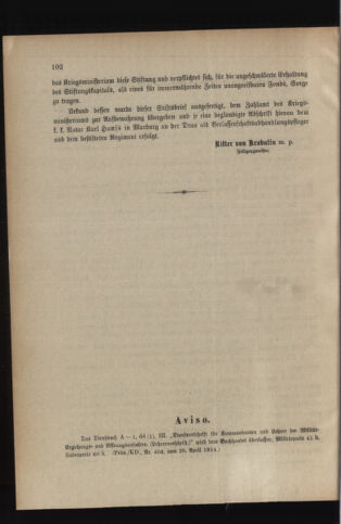 Verordnungsblatt für das Kaiserlich-Königliche Heer 19140502 Seite: 6