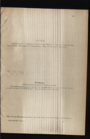 Verordnungsblatt für das Kaiserlich-Königliche Heer 19140523 Seite: 5