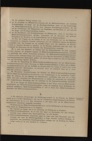 Verordnungsblatt für das Kaiserlich-Königliche Heer 19140606 Seite: 15