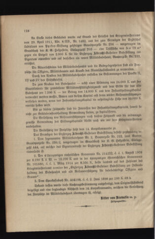 Verordnungsblatt für das Kaiserlich-Königliche Heer 19140613 Seite: 2