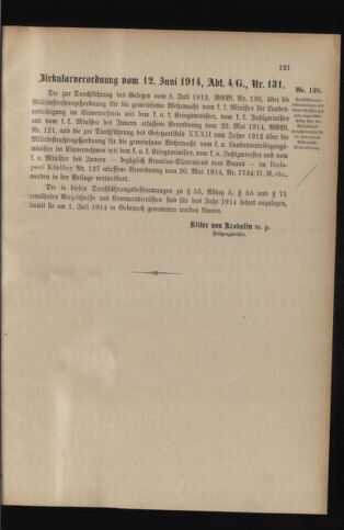 Verordnungsblatt für das Kaiserlich-Königliche Heer 19140616 Seite: 3