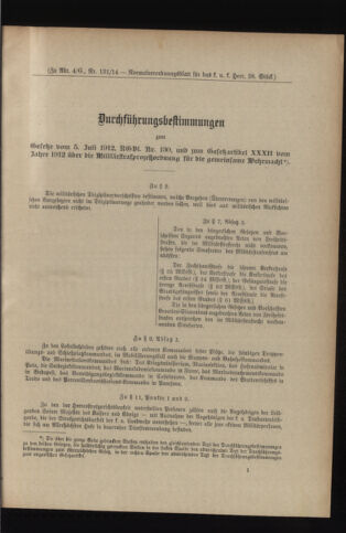 Verordnungsblatt für das Kaiserlich-Königliche Heer 19140616 Seite: 9