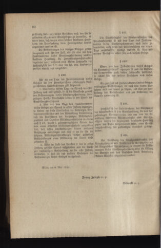 Verordnungsblatt für das Kaiserlich-Königliche Heer 19140620 Seite: 100