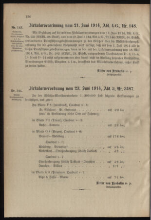 Verordnungsblatt für das Kaiserlich-Königliche Heer 19140627 Seite: 4