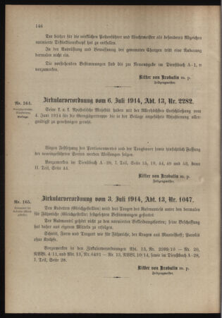 Verordnungsblatt für das Kaiserlich-Königliche Heer 19140711 Seite: 2