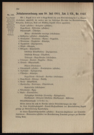 Verordnungsblatt für das Kaiserlich-Königliche Heer 19140725 Seite: 2