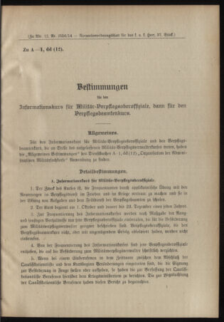 Verordnungsblatt für das Kaiserlich-Königliche Heer 19140801 Seite: 5