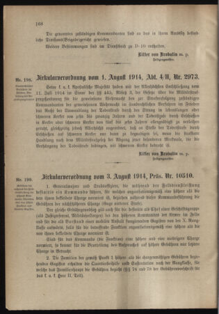 Verordnungsblatt für das Kaiserlich-Königliche Heer 19140805 Seite: 2