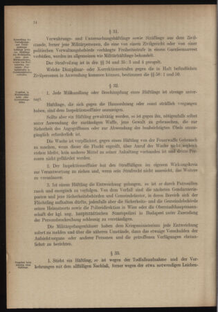 Verordnungsblatt für das Kaiserlich-Königliche Heer 19140814 Seite: 38