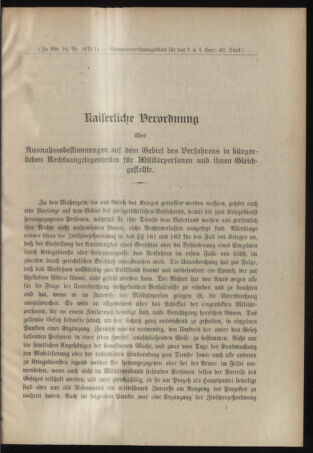 Verordnungsblatt für das Kaiserlich-Königliche Heer 19140814 Seite: 5