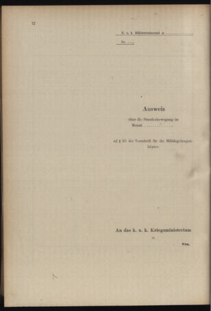 Verordnungsblatt für das Kaiserlich-Königliche Heer 19140814 Seite: 86